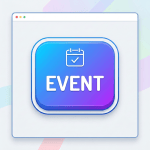 Calendar icon above the words “UPCOMING EVENT”